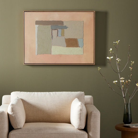 Earthenware by Tyler Guinn - White Oak Floater