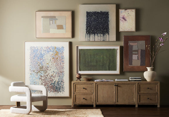 What Holds Us Together by Tyler Guinn - Rustic Walnut Floater