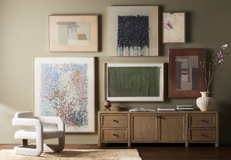 What Holds Us Together by Tyler Guinn - Rustic Walnut Floater