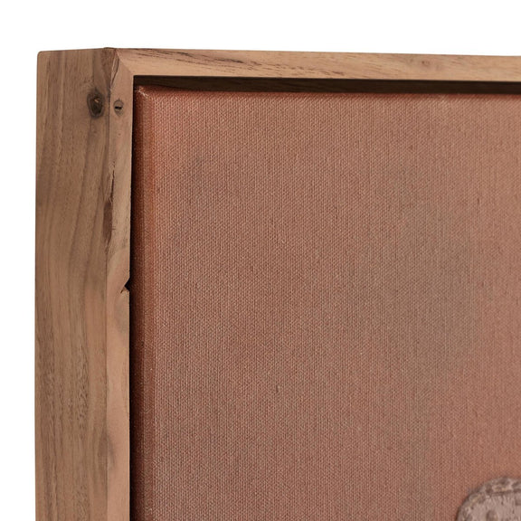 What Holds Us Together by Tyler Guinn - Rustic Walnut Floater