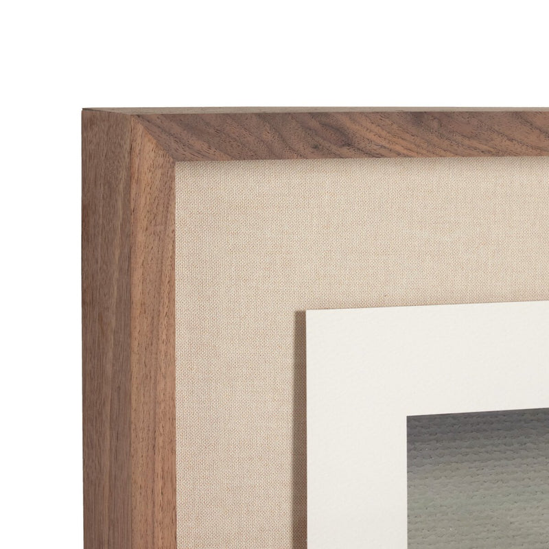 Abstract Ombre 05 by Roseanne Kenny - Rustic Walnut