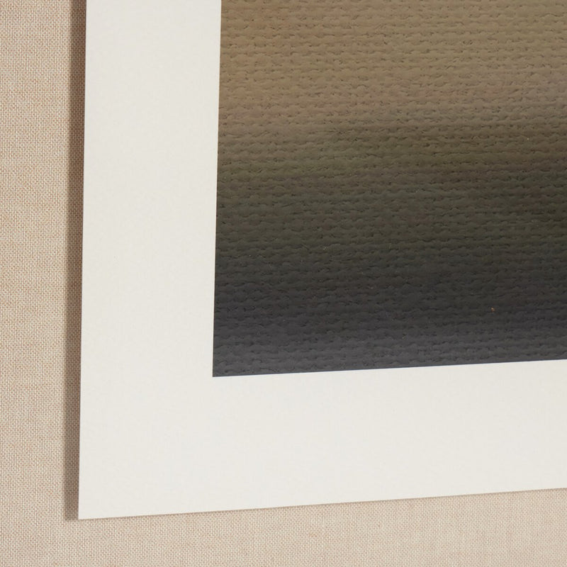 Abstract Ombre 05 by Roseanne Kenny - Rustic Walnut