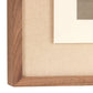Abstract Ombre 10 by Roseanne Kenny - Rustic Walnut