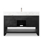 Anthem Single Wide Vanity - Black Wash Oak Veneer