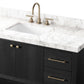 Anthem Single Wide Vanity - Black Wash Oak Veneer
