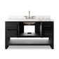 Anthem Single Wide Vanity - Black Wash Oak Veneer