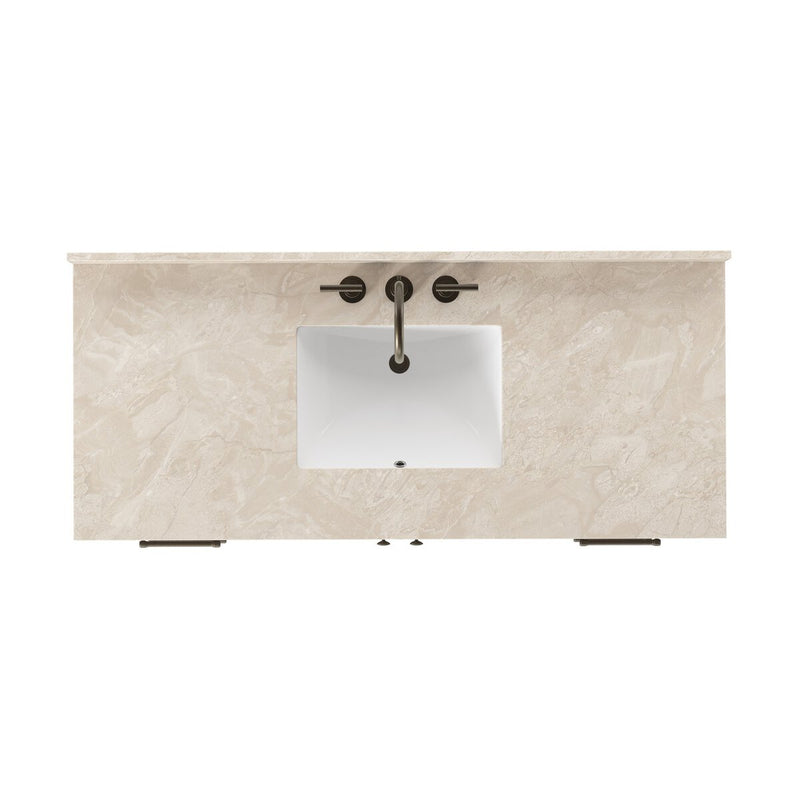Anthem Single Wide Vanity - Satin Light Wash Oak Veneer