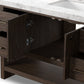 Anthem Single Wide Vanity - Satin Espresso Oak Veneer