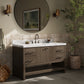 Anthem Single Wide Vanity - Satin Espresso Oak Veneer