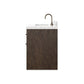 Anthem Single Wide Vanity - Satin Espresso Oak Veneer