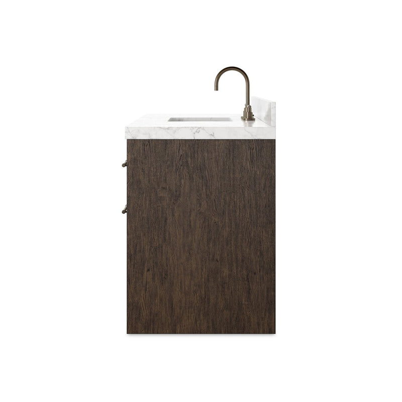 Anthem Single Wide Vanity - Satin Espresso Oak Veneer
