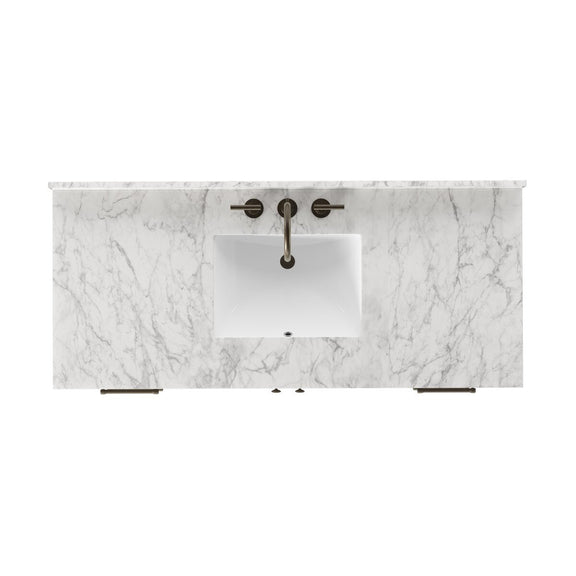 Anthem Single Wide Vanity - Satin Espresso Oak Veneer