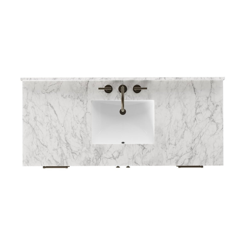 Anthem Single Wide Vanity - Satin Espresso Oak Veneer