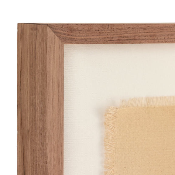 Abstract Ombre 16 by Roseanne Kenny - Rustic Walnut
