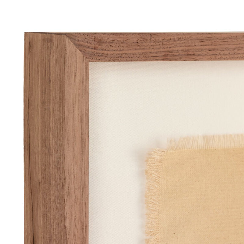 Abstract Ombre 16 by Roseanne Kenny - Rustic Walnut