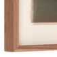 Abstract Ombre 16 by Roseanne Kenny - Rustic Walnut