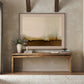 Abstract Ombre 17 by Roseanne Kenny - Rustic Walnut