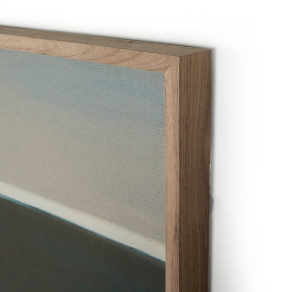 Minimal Landscape 14 by Roseanne Kenny - Rustic Walnut