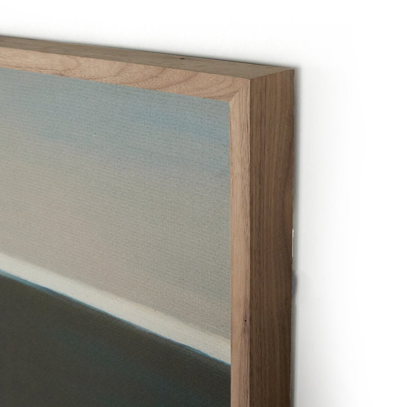 Minimal Landscape 14 by Roseanne Kenny - Rustic Walnut