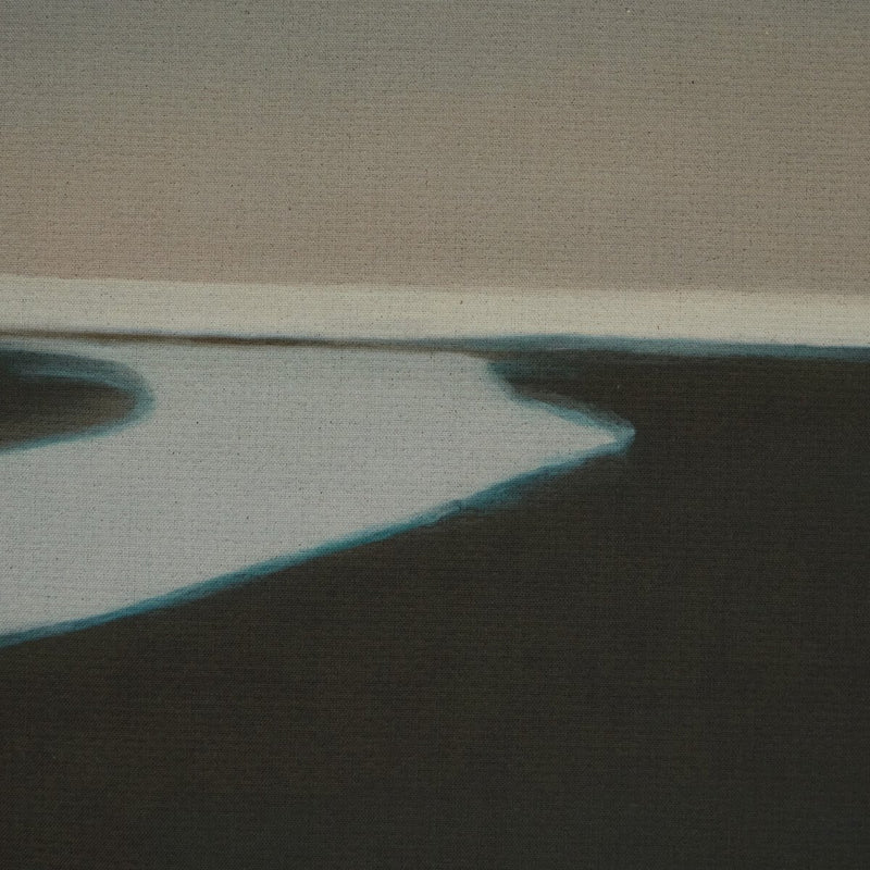 Minimal Landscape 14 by Roseanne Kenny - Rustic Walnut