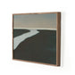 Minimal Landscape 14 by Roseanne Kenny - Rustic Walnut