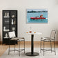 Sea Drive by Slim Aarons - White Maple Floater