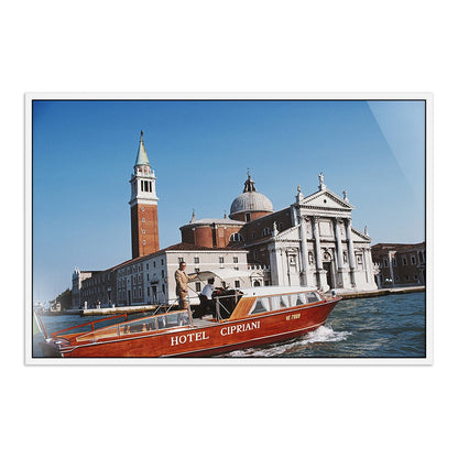 Natale Rusconi by Slim Aarons - White Maple Floater
