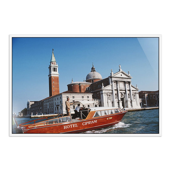 Natale Rusconi by Slim Aarons - White Maple Floater