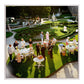 Garden Party by Slim Aarons - White Washed Maple Floater