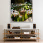 Garden Party by Slim Aarons - White Washed Maple Floater