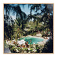 Eleuthra Pool Party by Slim Aarons - White Oak Floater