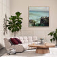 A Nice Spot For Lunch by Slim Aarons - White Washed Maple Floater