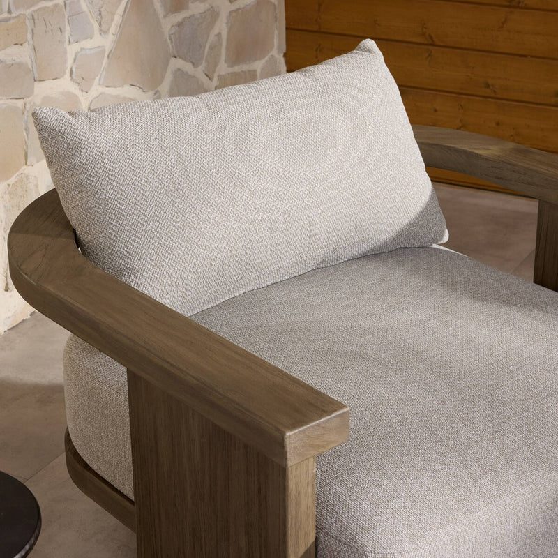 Tahana Outdoor Chair - Hayes Fog