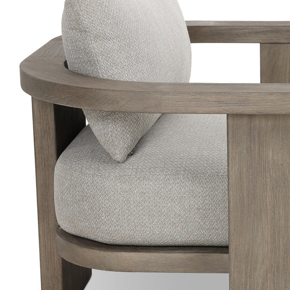 Tahana Outdoor Chair - Hayes Fog