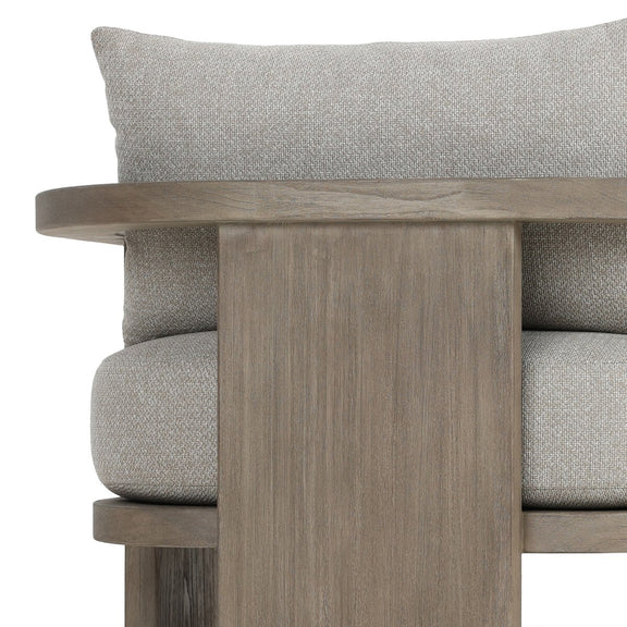 Tahana Outdoor Chair - Hayes Fog
