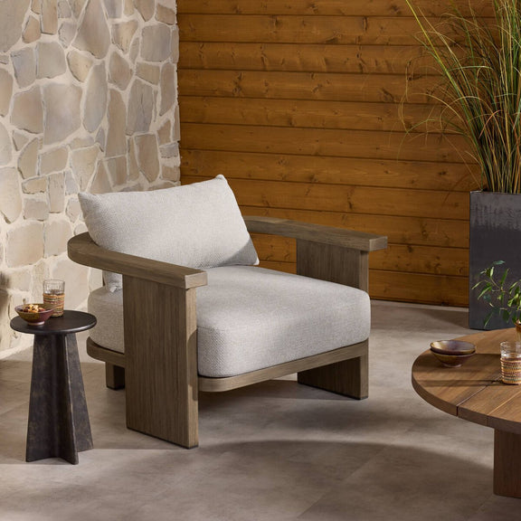 Tahana Outdoor Chair - Hayes Fog
