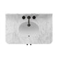 Malden Single Vanity - Satin Espresso Oak Veneer