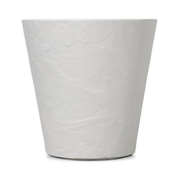 Suvi Planter - Textured White Concrete