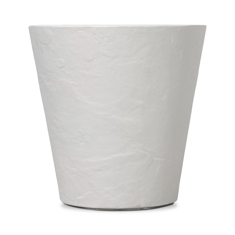 Suvi Planter - Textured White Concrete