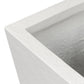 Koto Planter - Textured White Concrete