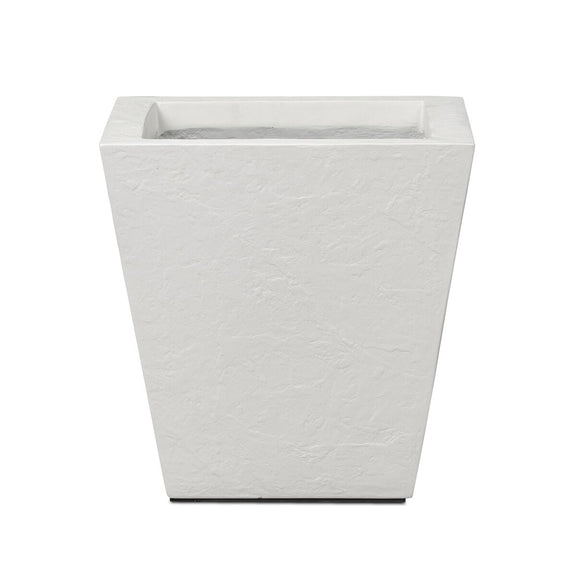 Koto Planter - Textured White Concrete