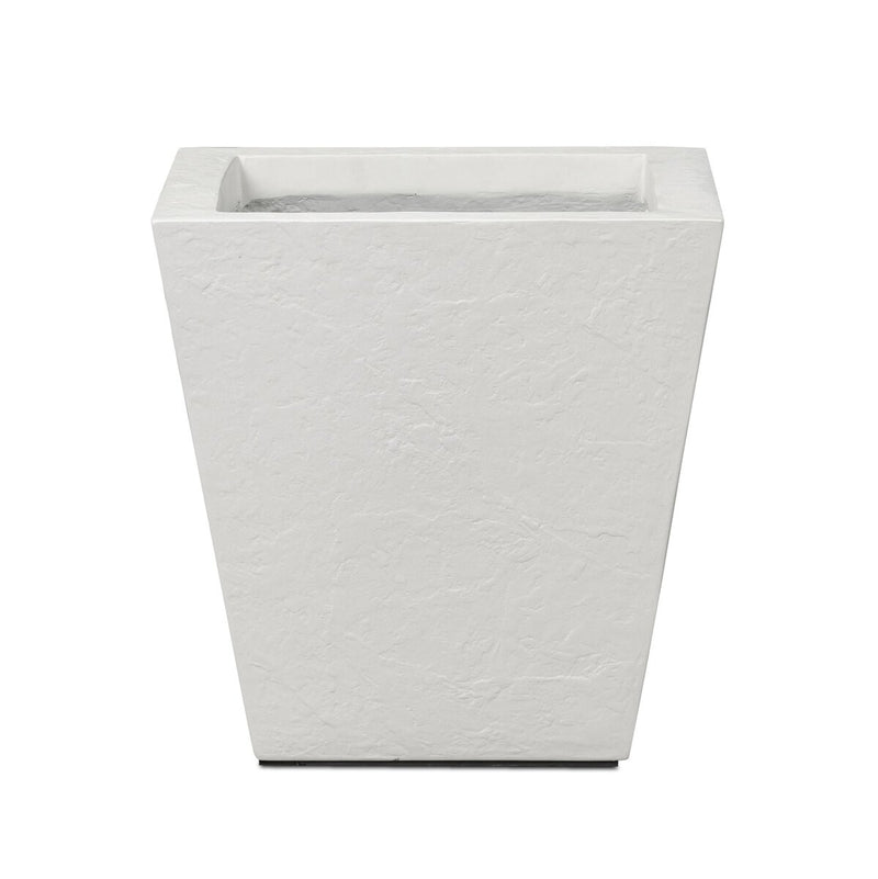 Koto Planter - Textured White Concrete