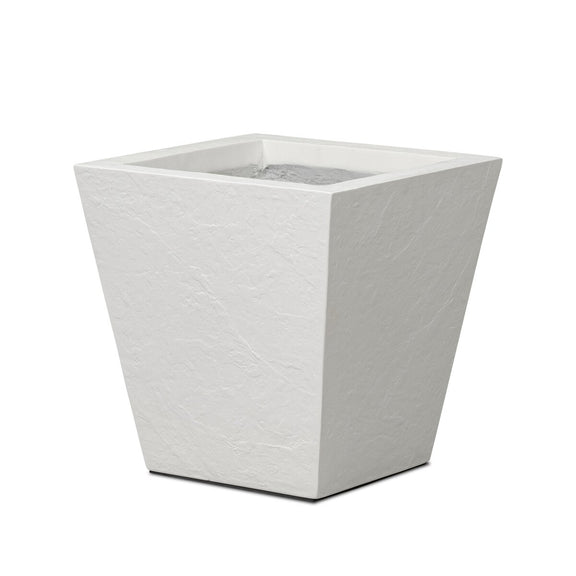 Koto Planter - Textured White Concrete
