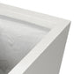 Koto Planter - Textured White Concrete