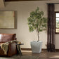 Koto Planter - Textured White Concrete