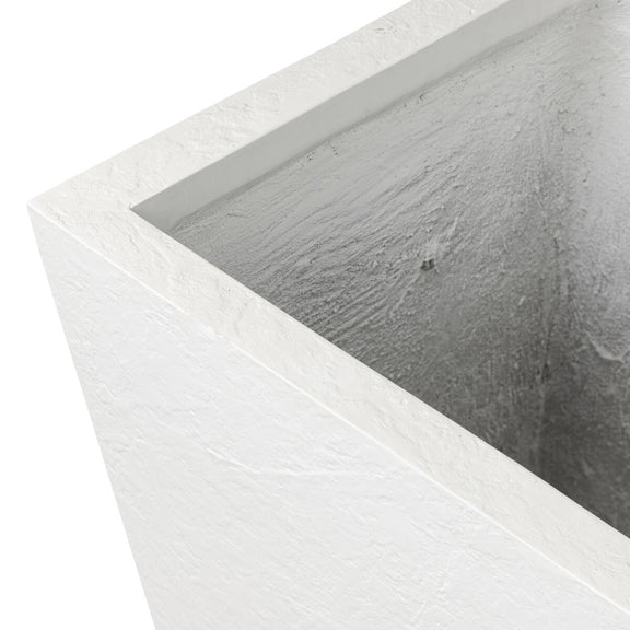 Koto Planter - Textured White Concrete