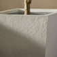 Koto Planter - Textured White Concrete