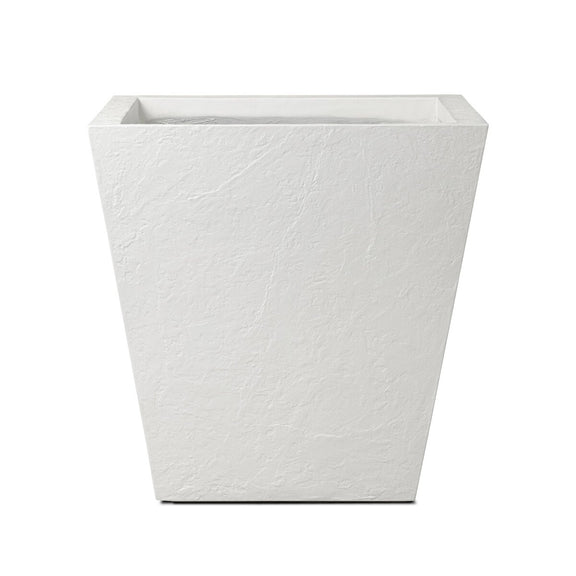 Koto Planter - Textured White Concrete