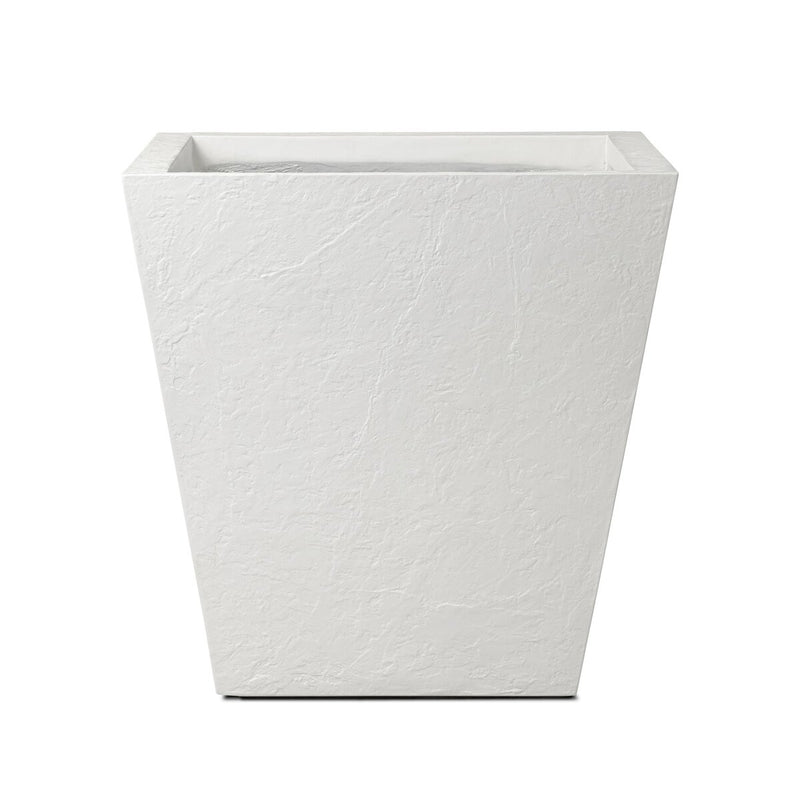 Koto Planter - Textured White Concrete