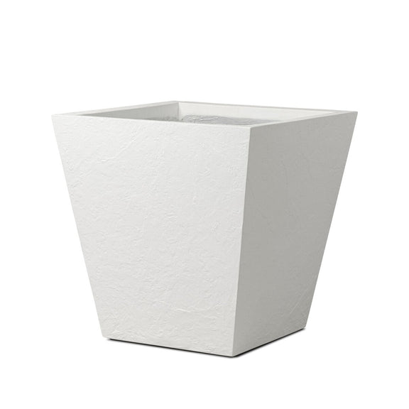 Koto Planter - Textured White Concrete
